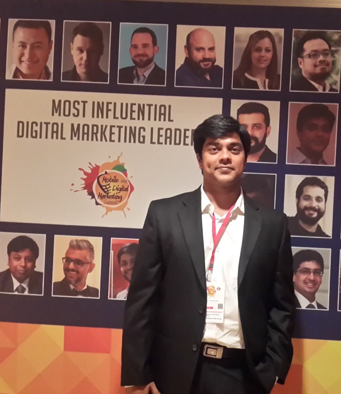 Most influential digital marketing leaders 2016 Ananth V CMO ASIA and World Marketing Congress TAJ Lands End